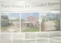 Irish Examiner article Rose Property  rare chance for Lisnalee home published 26-06-2021